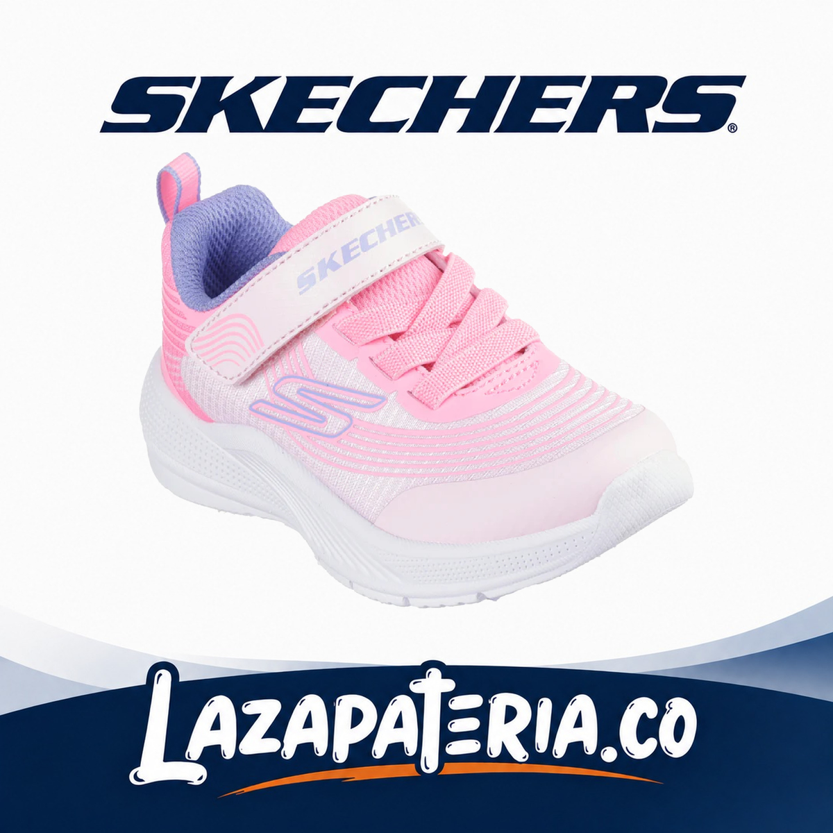 SKECHERS BEBÉ MICROSPEC LILA C30P3575NLTPL