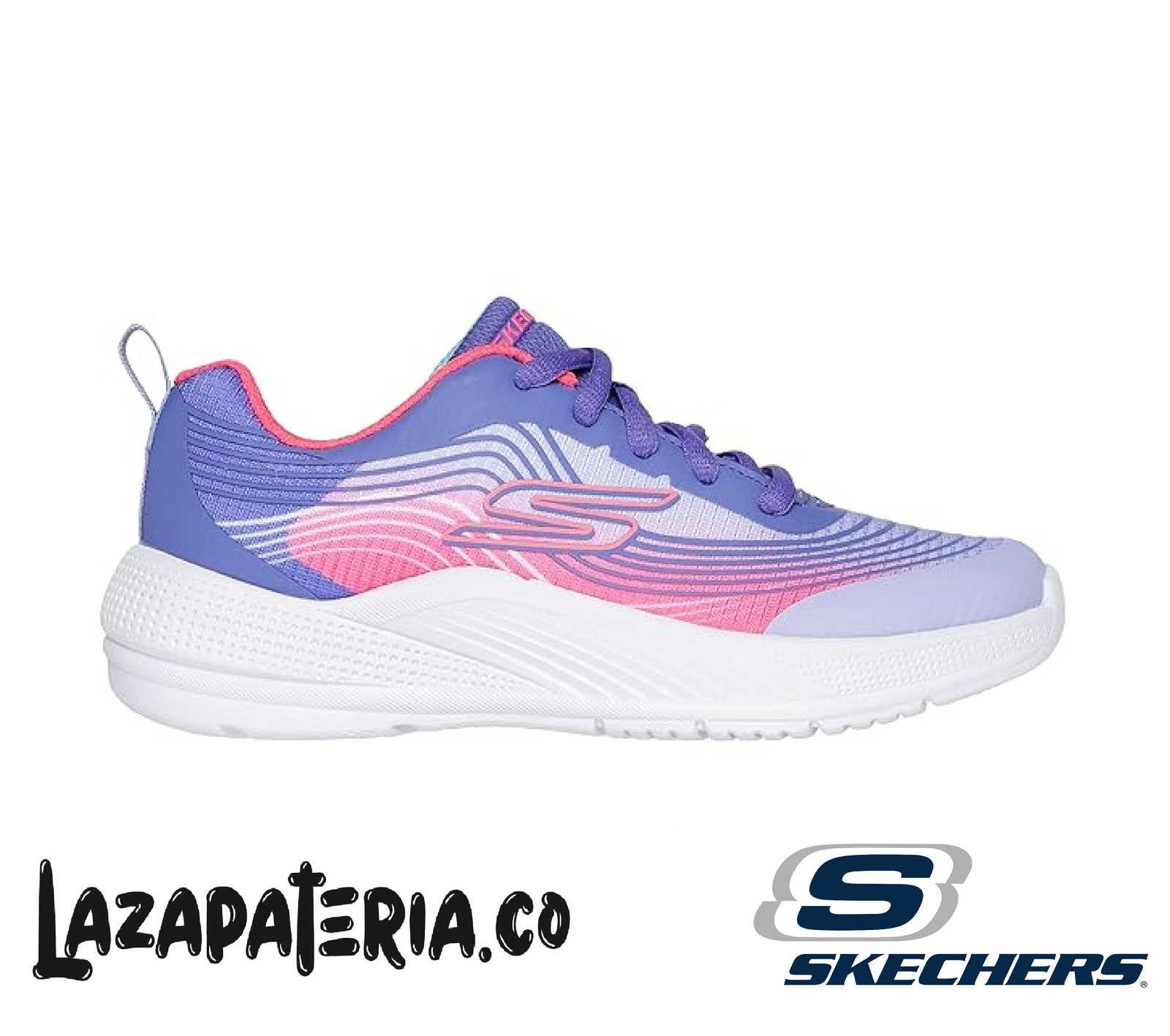 SKECHERS NIÑA MICROSPEC LILA C30P3576LLVNP