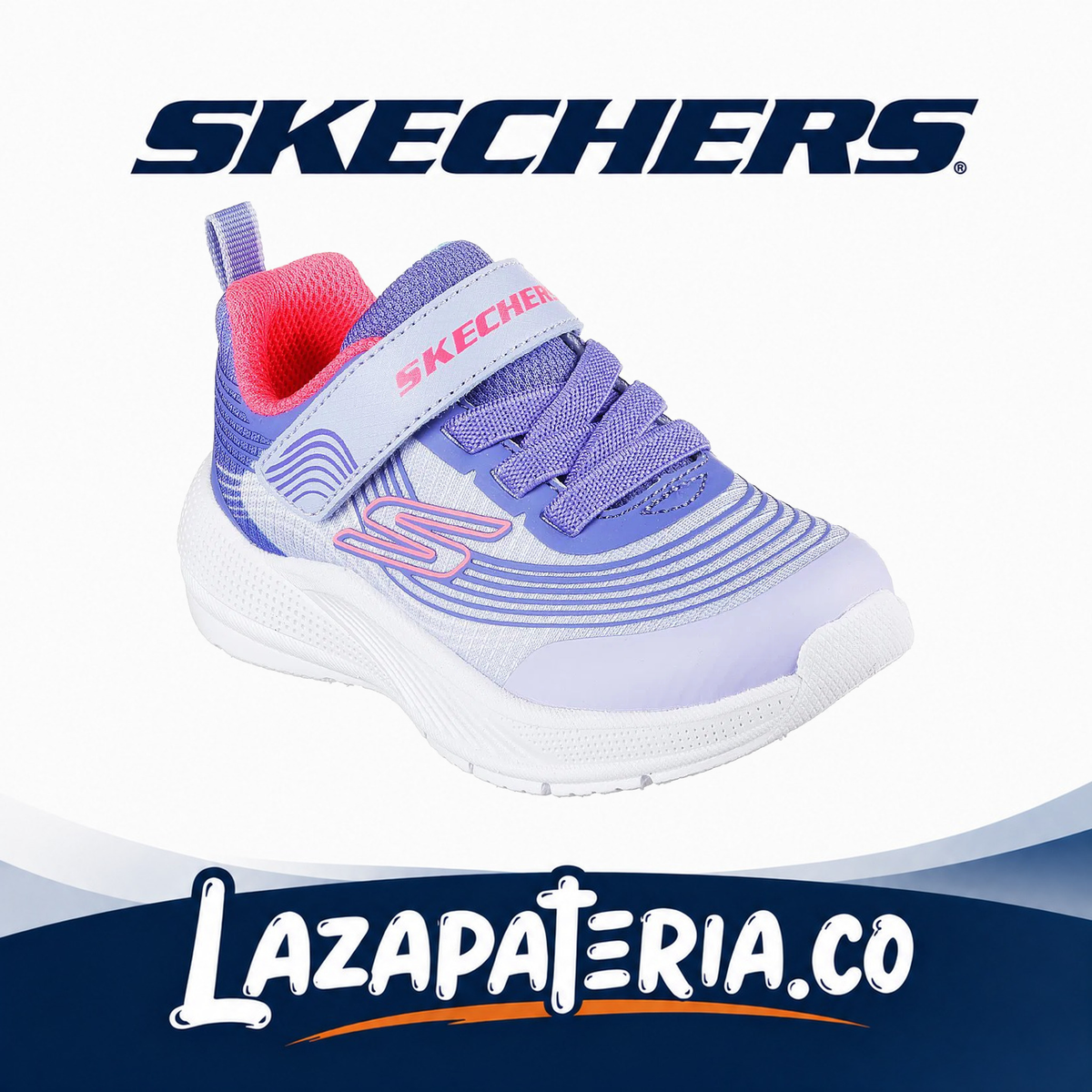 SKECHERS BEBÉ MICROSPEC ADVANCE LILA C30P3575NLVNP