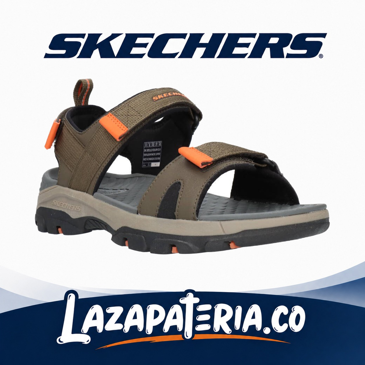 SKECHERS HOMBRE TRESMEN VERDE OLIVA C20P5112OLV