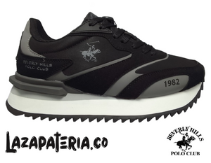 ZAPATO LONA NEGRO X BLANCO