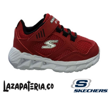 Cargar imagen en el visor de la galería, SKECHERS BEBÉ C90P750NRDBK
