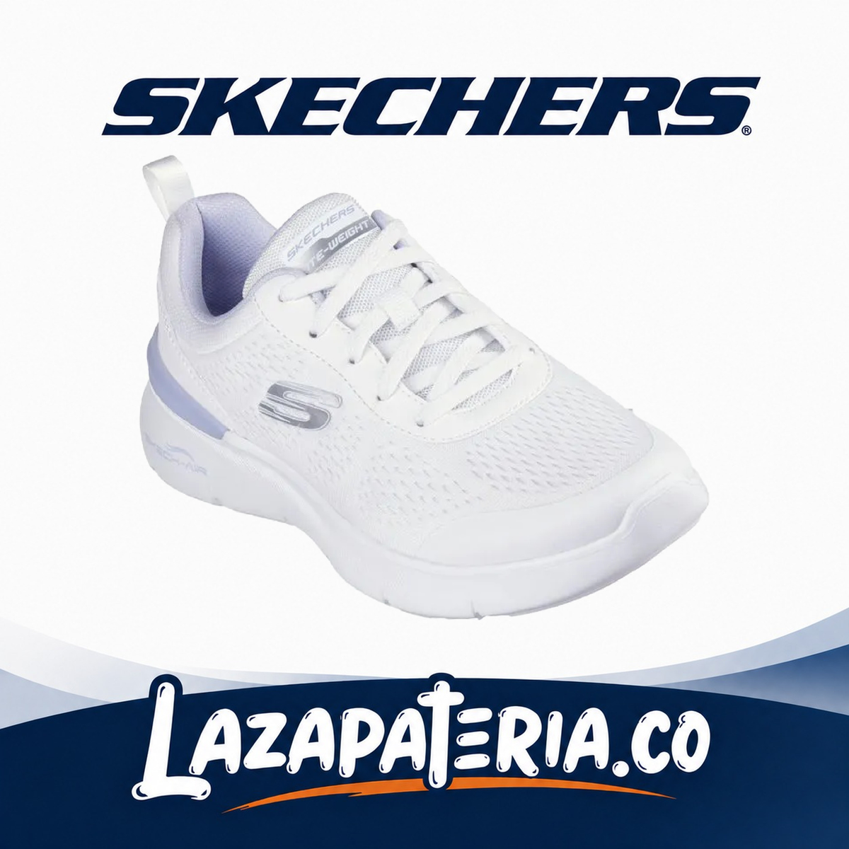 SKECHERS MUJER SKECH-AIR DYNAMIGHT BLANCO C15P0370WLB