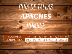 APACHES HOMBRE CP27 NEGRO TOTAL